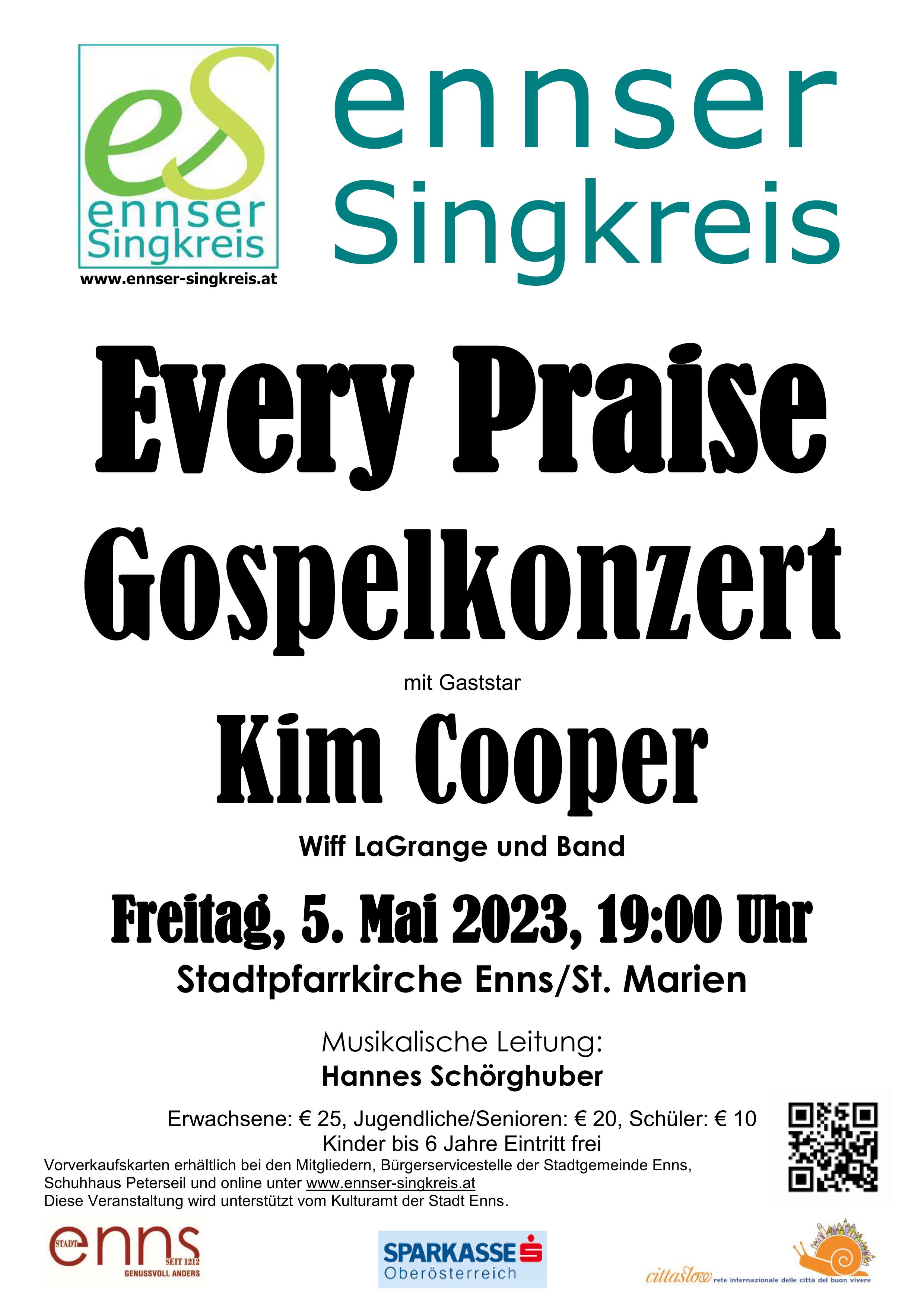 Plakat 2023 Gospelkonzert